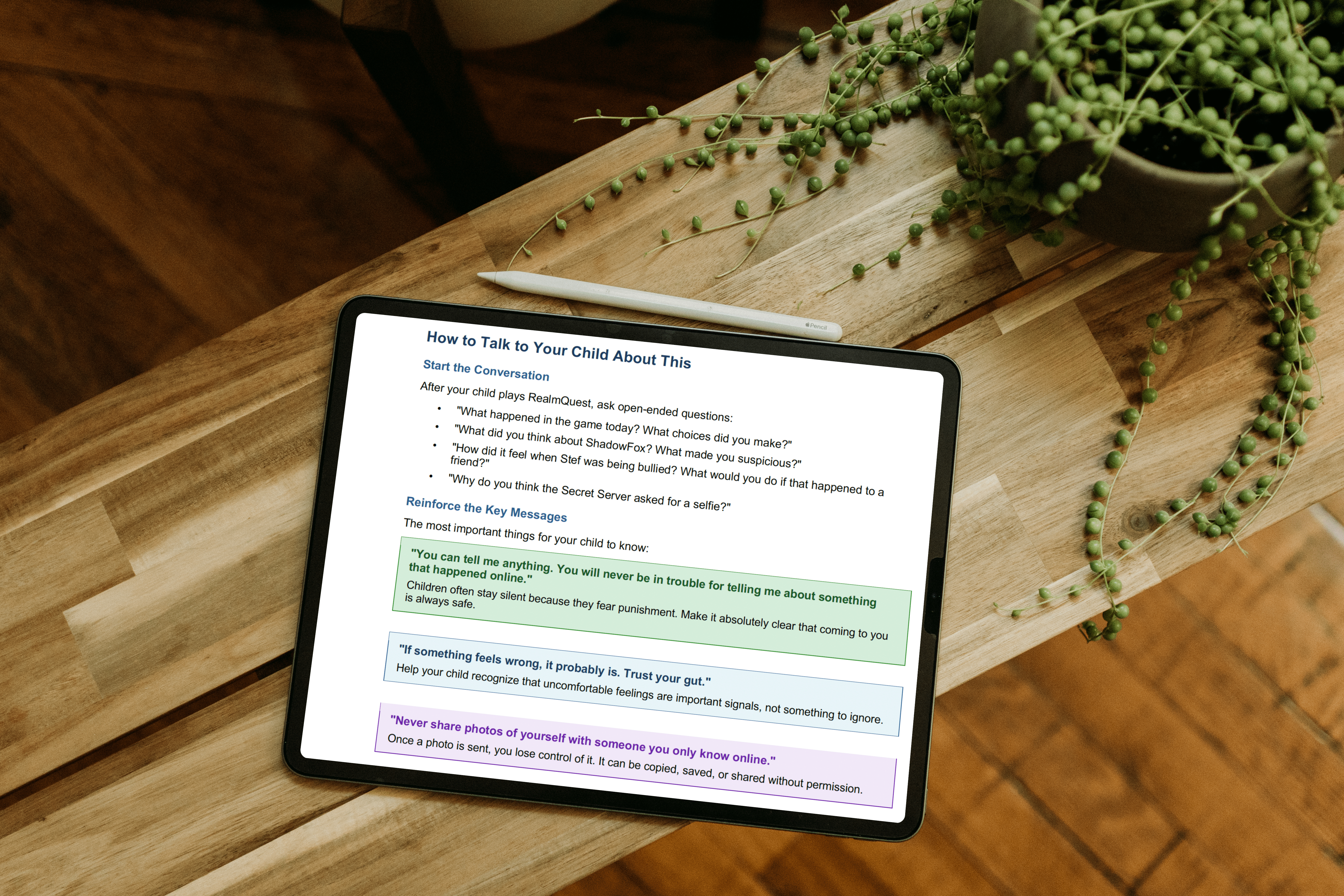 Skyll parent resource hub